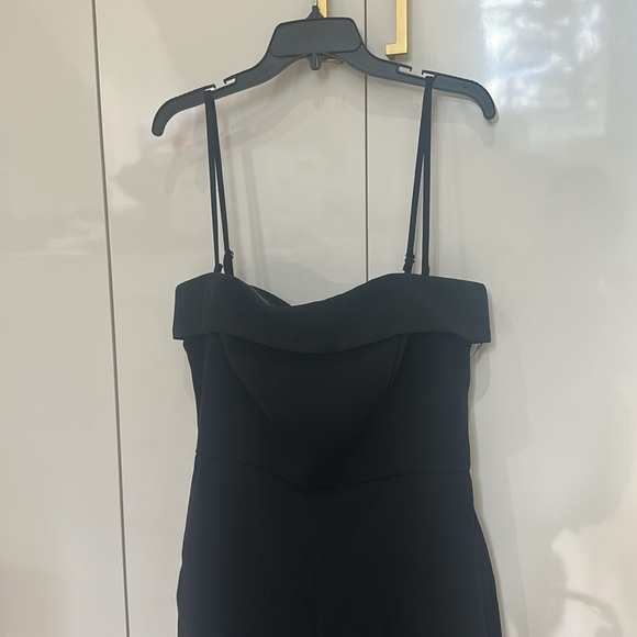 Nadine Merabi Sabrina Black Jumpsuit NWT US12 - Picture 7 of 9